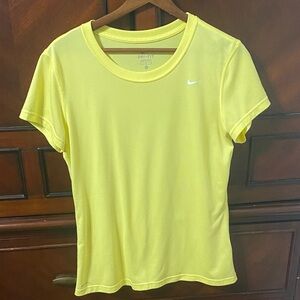 Nike Women's Bright Yellow Short Sleeve Tee